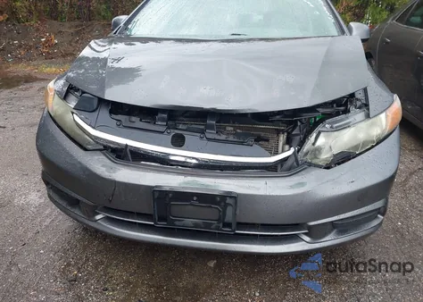 2012 Honda Civic Ex z USA, uszkodzony, nr VIN 2HGFB2F88CH527928